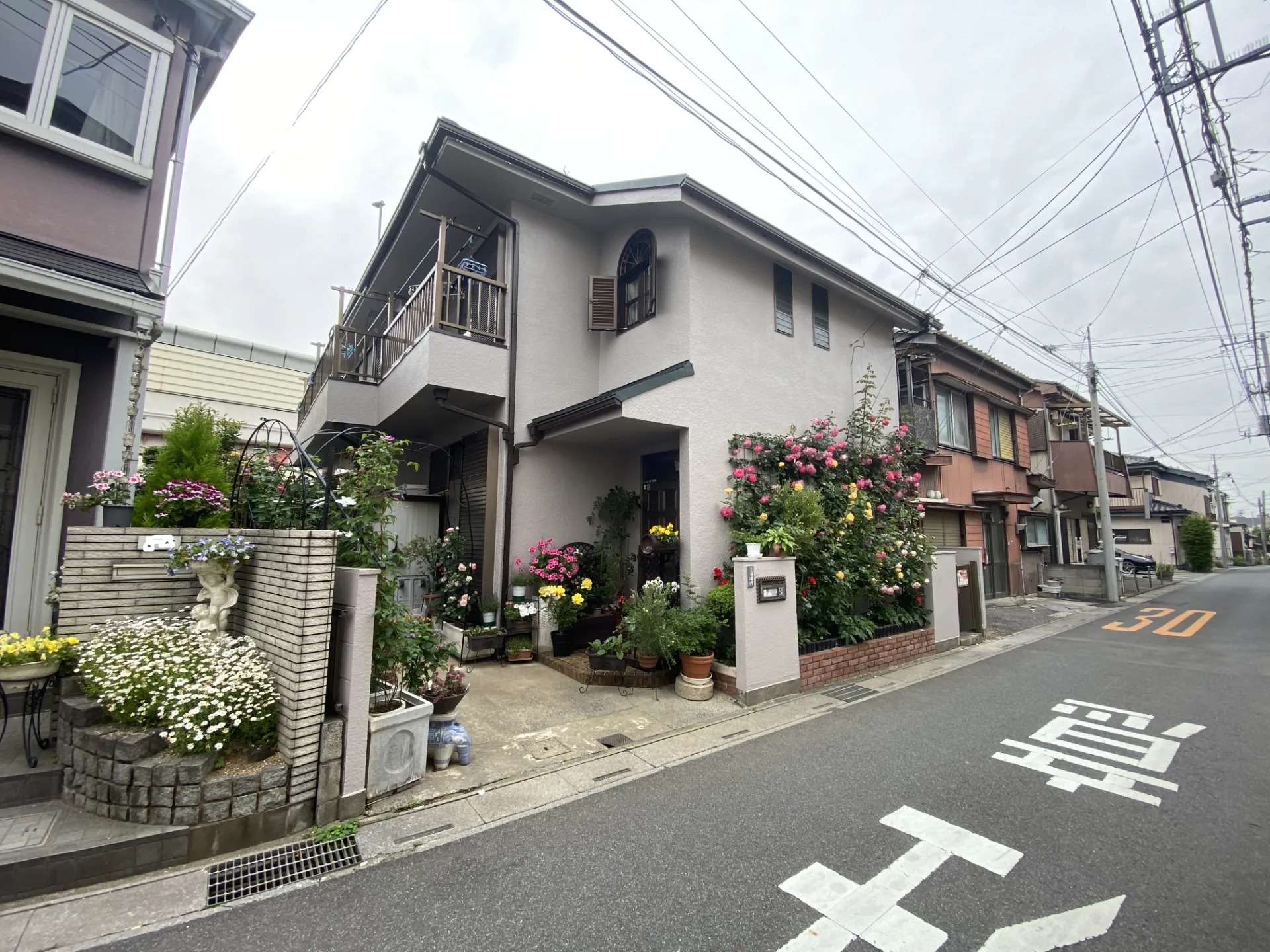 草花がお家を可愛くデコレート💖